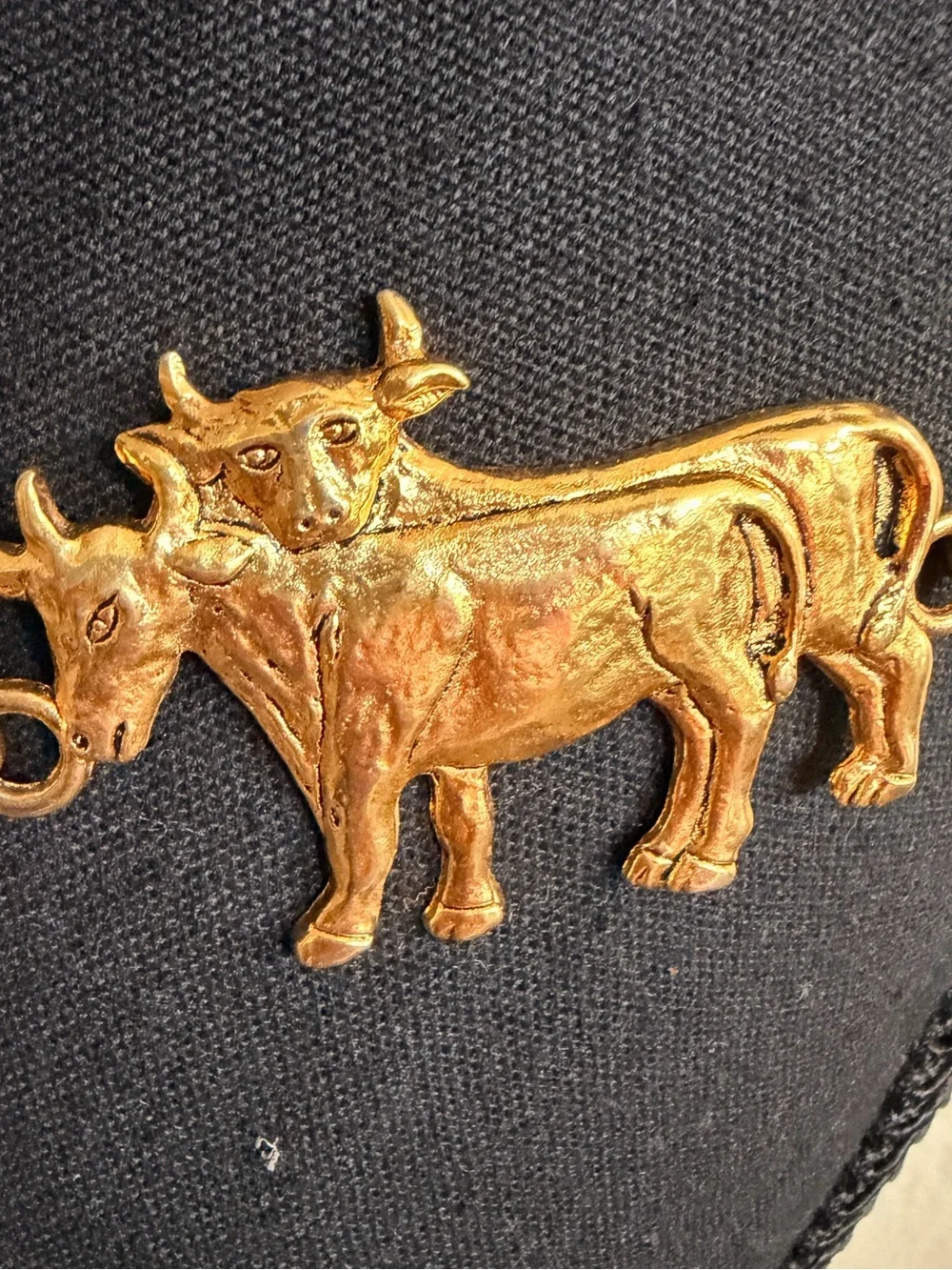 🦒Gold Animal Link Belt🐄🦬🐃🐐🦒